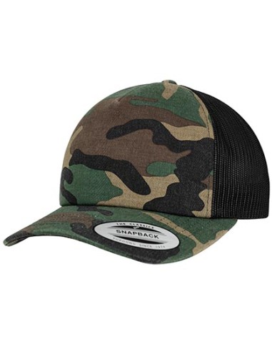 FLE-6606C-Camo Trucker Cap